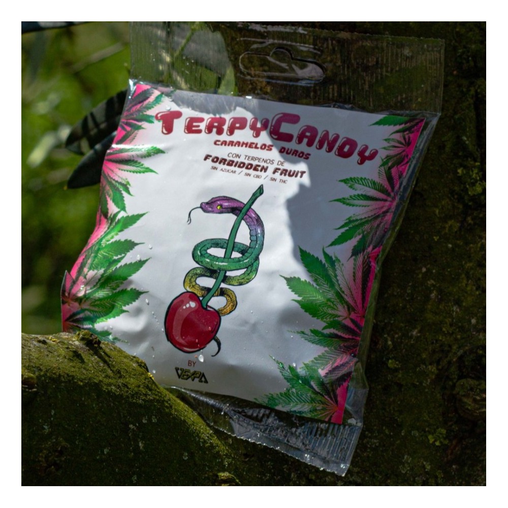 Caramelos con terpenos